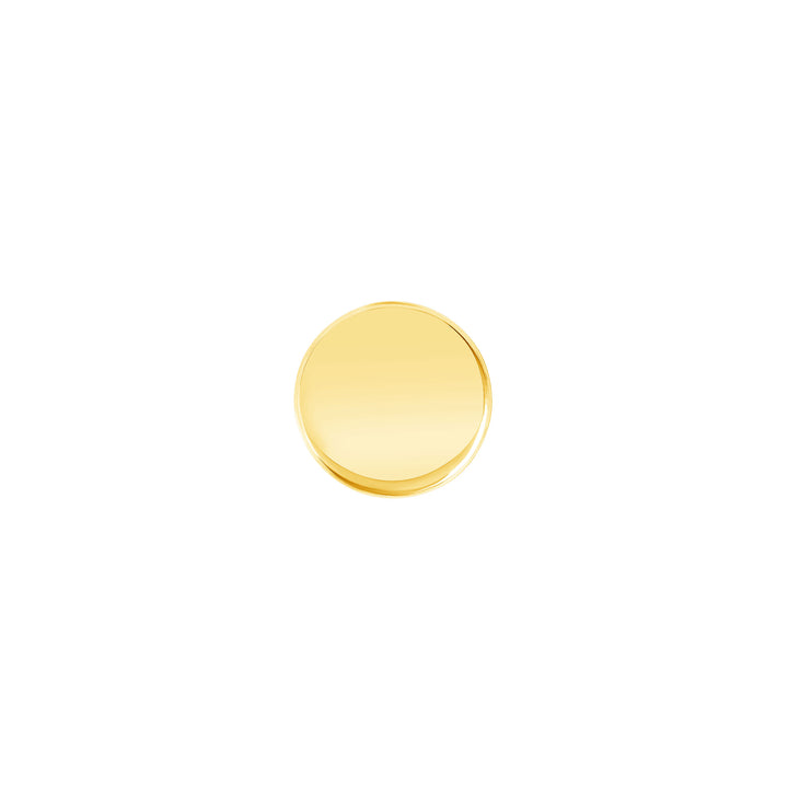 USCJFN001 | 13.0 x 1.0 mm yellow gold die-struck flat bezel design base for stones, photos and custom jewelry, view 3 | US Certified Jewelry #size_uscjfn001-13-0-x-1-0-mm