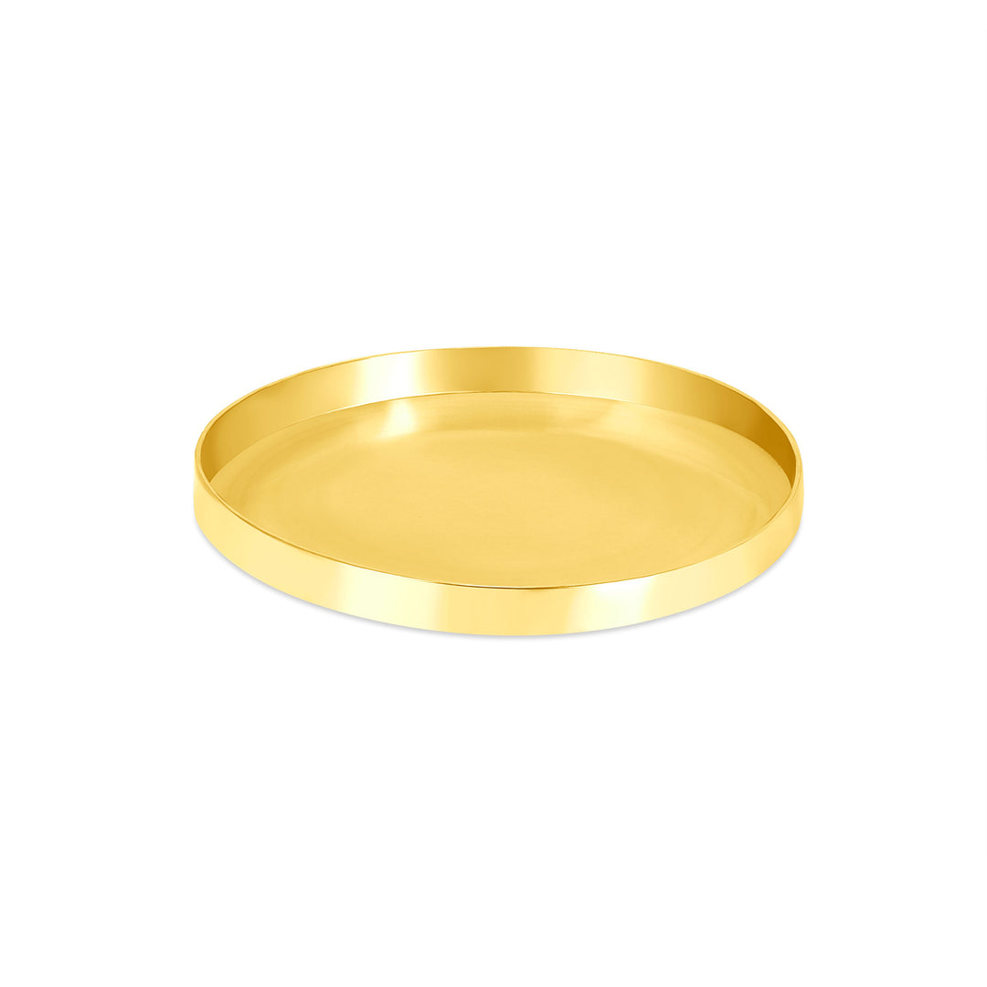 USCJFN0013 | 30 x 2.9 mm yellow gold die-struck flat bezel design base for stones, photos and custom jewelry, view 3 | US Certified Jewelry #size_uscjfn0013-30-0-x-2-9-mm