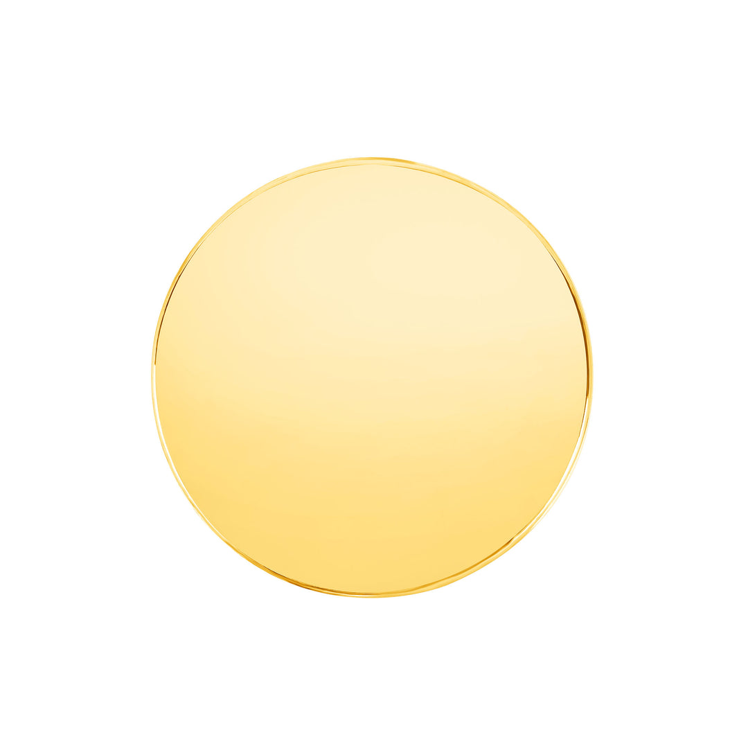 USCJFN0013 | 30 x 2.9 mm yellow gold die-struck flat bezel design base for stones, photos and custom jewelry, view 3 | US Certified Jewelry #size_uscjfn0013-30-0-x-2-9-mm