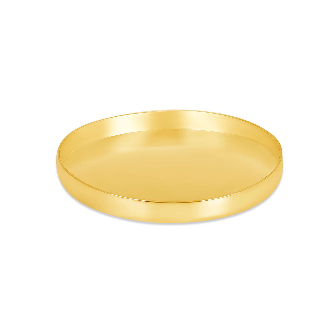 USCJFN0013B | 32.2 x 2.2 mm yellow gold die-struck flat bezel design base for stones, photos and custom jewelry, view 1 | US Certified Jewelry #size_uscjfn0013b-32-2-x-2-2-mm