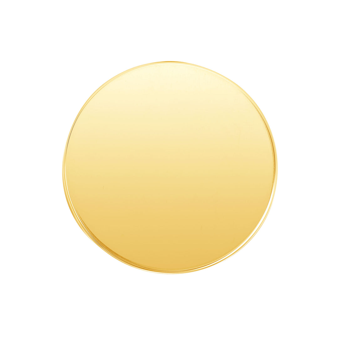 USCJFN0013B | 32.2 x 2.2 mm yellow gold die-struck flat bezel design base for stones, photos and custom jewelry, view 3 | US Certified Jewelry #size_uscjfn0013b-32-2-x-2-2-mm