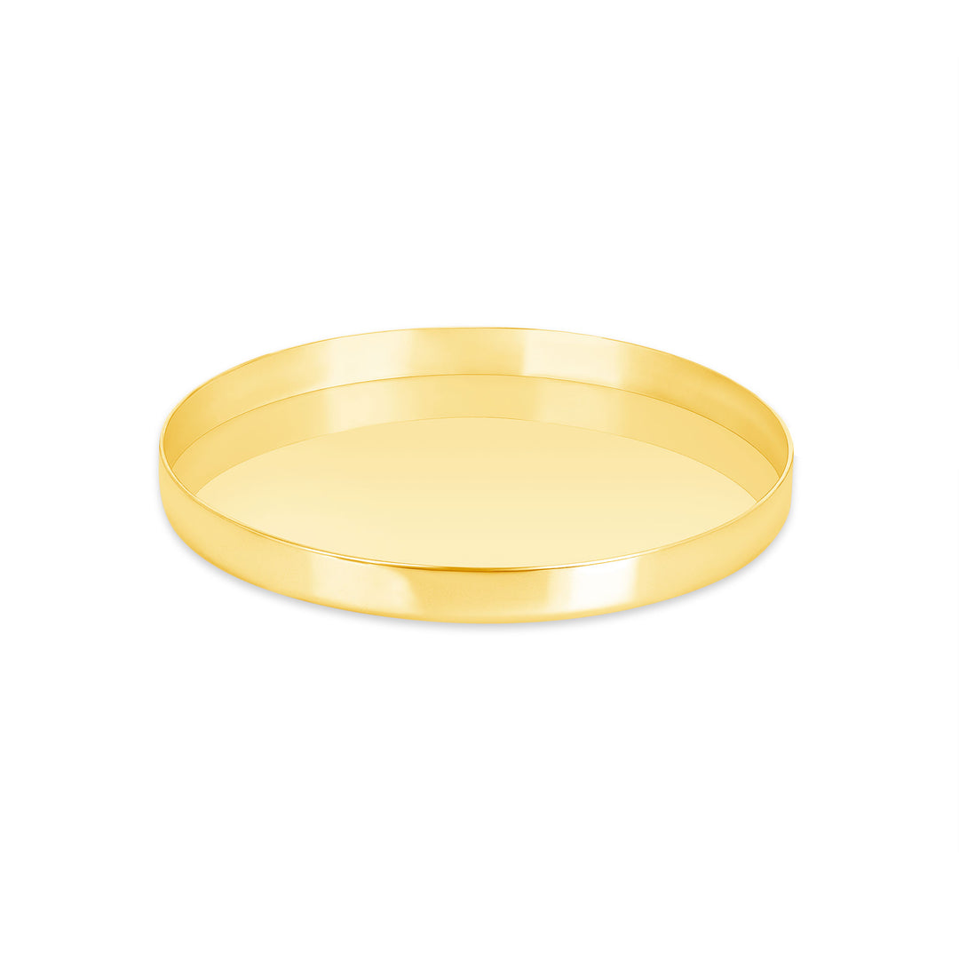 USCJFN0014 | 32.6 x 2.8 mm yellow gold die-struck flat bezel design base for stones, photos and custom jewelry, view 1 | US Certified Jewelry #size_uscjfn0014-32-6-x-2-8-mm