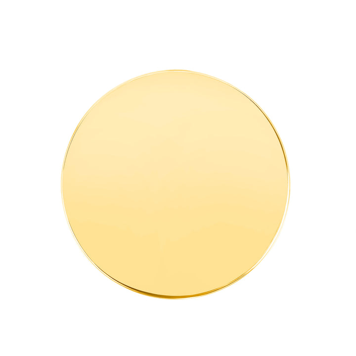 USCJFN0014 | 32.6 x 2.8 mm yellow gold die-struck flat bezel design base for stones, photos and custom jewelry, view 3 | US Certified Jewelry #size_uscjfn0014-32-6-x-2-8-mm
