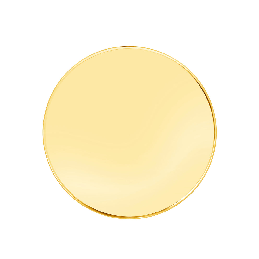 USCJFN0015 | 34.2 x 2.8 mm yellow gold die-struck flat bezel design base for stones, photos and custom jewelry, view 3 | US Certified Jewelry #size_uscjfn0015-34-8-x-2-8-mm
