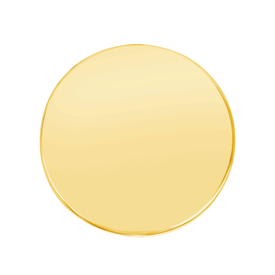 USCJFN0016 | 37 x 2.8 mm yellow gold die-struck flat bezel design base for stones, photos and custom jewelry, view 3 | US Certified Jewelry #size_uscjfn0016-37-0-x-2-8-mm