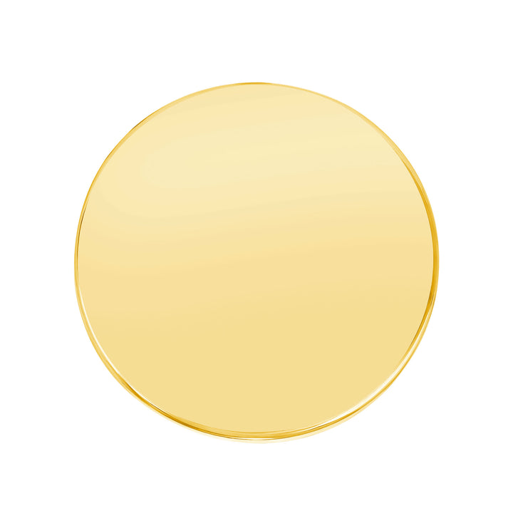 USCJFN0016 | 37 x 2.8 mm yellow gold die-struck flat bezel design base for stones, photos and custom jewelry, view 3 | US Certified Jewelry #size_uscjfn0016-37-0-x-2-8-mm