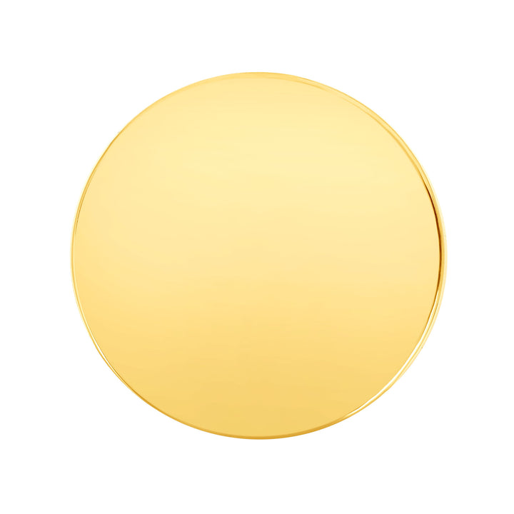 USCJFN0017 | 40.5 x 3.0 mm yellow gold die-struck flat bezel design base for stones, photos and custom jewelry, view 3 | US Certified Jewelry #size_uscjfn0017-40-5-x-3-0-mm