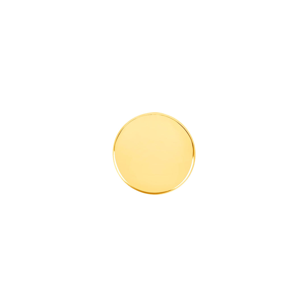 USCJFN001B | 14.0 x 1.0 mm yellow gold die-struck flat bezel design base for stones, photos and custom jewelry, view 3 | US Certified Jewelry #size_uscjfn001b-14-0-x-1-0-mm