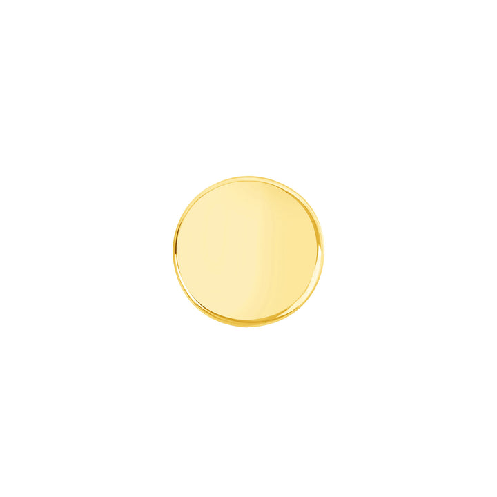 USCJFN004 | 16.5 x 1.3 mm yellow gold die-struck flat bezel design base for stones, photos and custom jewelry, view 3 | US Certified Jewelry #size_uscjfn004-16-5-x-1-3-mm