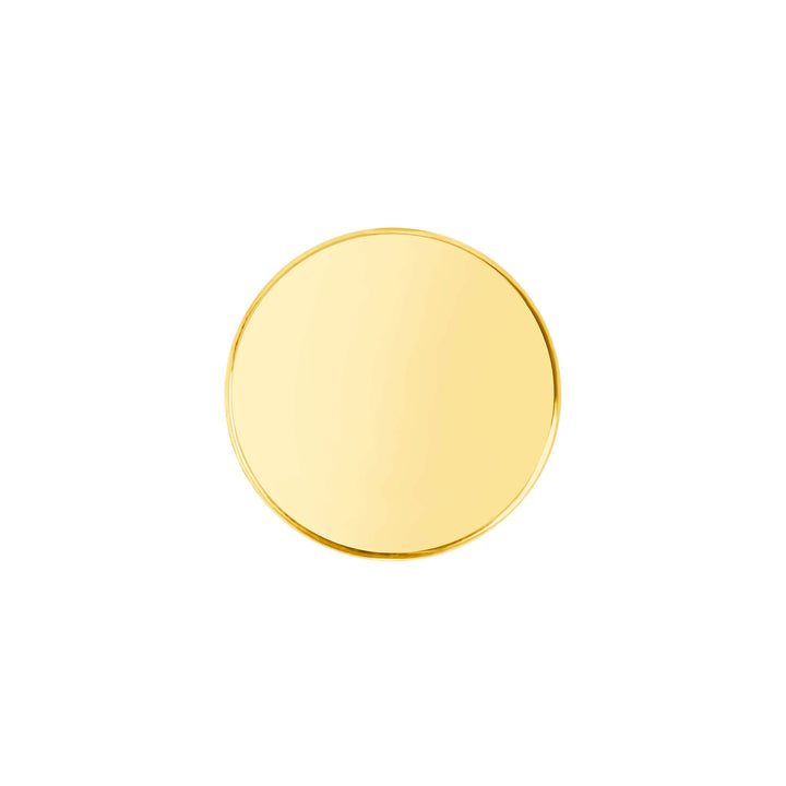 USCJFN006B | 20 x 1.7 mm yellow gold die-struck flat bezel design base for stones, photos and custom jewelry, view 3 | US Certified Jewelry #size_uscjfn006b-20-0-x-1-7-mm