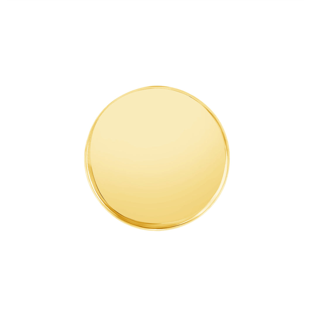 USCJFN007 | 21.6 x 1.6 mm yellow gold die-struck flat bezel design base for stones, photos and custom jewelry, view 3 | US Certified Jewelry #size_uscjfn007-21-6-x-1-6-mm