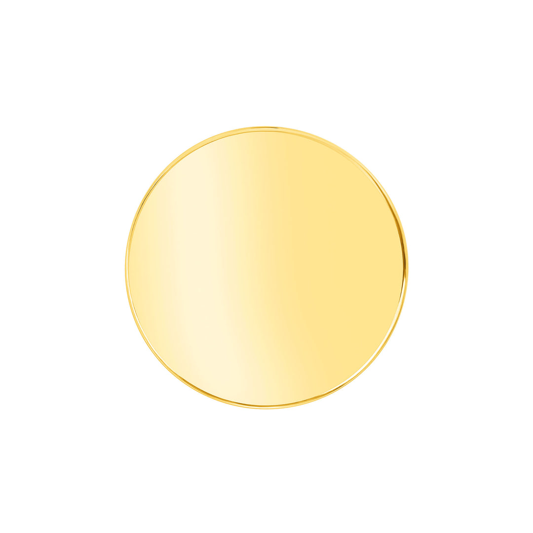 USCJFN009B | 25.2 x 2.4 mm yellow gold die-struck flat bezel design base for stones, photos and custom jewelry, view 3 | US Certified Jewelry #size_uscjfn009b-25-4-x-2-4-mm